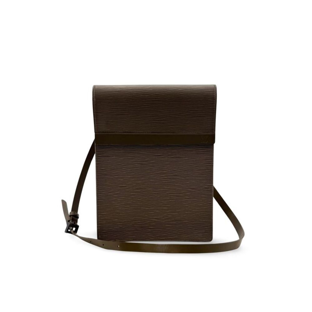Louis Vuitton Epi Verso Crossbody Bag Brown